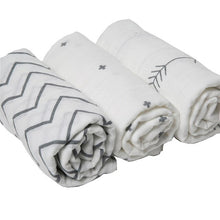 Load image into Gallery viewer, 100% Cotton Unisex Baby Swaddling Receiving Blanket