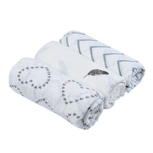 Load image into Gallery viewer, 100% Cotton Unisex Baby Swaddling Receiving Blanket