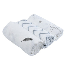 Load image into Gallery viewer, 100% Cotton Unisex Baby Swaddling Receiving Blanket