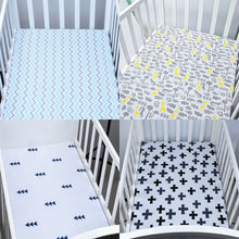 Load image into Gallery viewer, Baby Cotton Crib Fitted Sheet