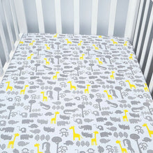 Load image into Gallery viewer, Baby Cotton Crib Fitted Sheet