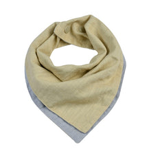 Load image into Gallery viewer, 2 Colors Reversible Cotton Baby Bibs