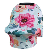 Load image into Gallery viewer, Baby Car Seat Cover, Unisex  Lightweight and Breathable Canopy, 100% Cotton