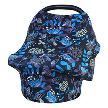 Load image into Gallery viewer, Baby Car Seat Cover, Unisex  Lightweight and Breathable Canopy, 100% Cotton