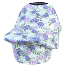 Load image into Gallery viewer, Baby Car Seat Cover, Unisex  Lightweight and Breathable Canopy, 100% Cotton