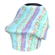 Load image into Gallery viewer, Baby Car Seat Cover, Unisex  Lightweight and Breathable Canopy, 100% Cotton