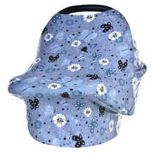 Load image into Gallery viewer, Baby Car Seat Cover, Unisex  Lightweight and Breathable Canopy, 100% Cotton