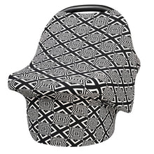 Load image into Gallery viewer, Baby Car Seat Cover, Unisex  Lightweight and Breathable Canopy, 100% Cotton