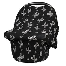 Load image into Gallery viewer, Baby Car Seat Cover, Unisex  Lightweight and Breathable Canopy, 100% Cotton