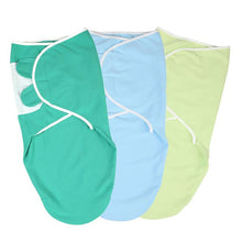 Load image into Gallery viewer, 3 Pack Adjustable Swaddle Blanket