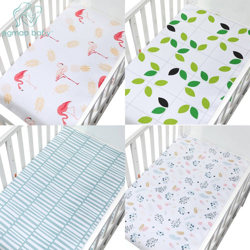 100% Cotton Crib Fitted Sheets