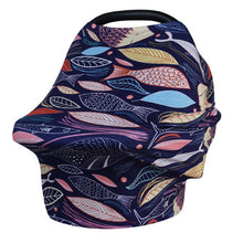 Load image into Gallery viewer, Baby Car Seat Cover Stretchy Multi-use Nursing Cover Breastfeeding Cover Scarf