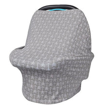 Load image into Gallery viewer, Baby Car Seat Cover Stretchy Multi-use Nursing Cover Breastfeeding Cover Scarf