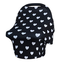 Load image into Gallery viewer, Baby Car Seat Cover Stretchy Multi-use Nursing Cover Breastfeeding Cover Scarf