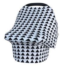 Load image into Gallery viewer, Baby Car Seat Cover Stretchy Multi-use Nursing Cover Breastfeeding Cover Scarf