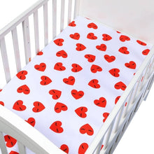 Load image into Gallery viewer, 100% Cotton Percale Fitted Portable/Mini Crib Sheet