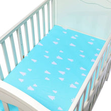 Load image into Gallery viewer, 100% Cotton Crib Fitted Sheet S