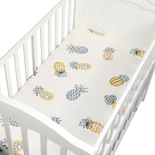 Load image into Gallery viewer, 100% Cotton Crib Fitted Sheet S