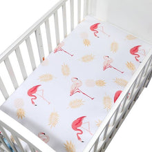 Load image into Gallery viewer, 100% Cotton Crib Fitted Sheet S