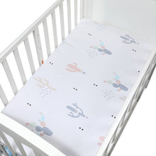 Load image into Gallery viewer, 100% Cotton Crib Fitted Sheet S