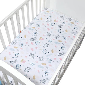 100% Cotton Crib Fitted Sheet S