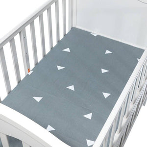 100% Cotton Bed Linen Crib Fitted Sheet