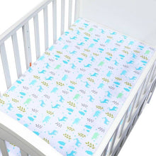Load image into Gallery viewer, 100% Cotton Bed Linen Crib Fitted Sheet