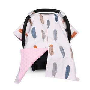 Premium Carseat Canopy Cover Nursing Cover Breathable