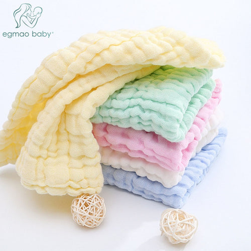 Washcloths Natural Muslin Cotton