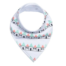 Load image into Gallery viewer, 100% Cotton Triangle Baby Bibs Bandana