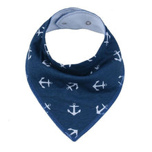 Load image into Gallery viewer, 100% Cotton Triangle Baby Bibs Bandana
