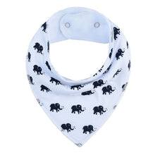 Load image into Gallery viewer, 100% Cotton Triangle Baby Bibs Bandana