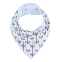 Load image into Gallery viewer, 100% Cotton Triangle Baby Bibs Bandana