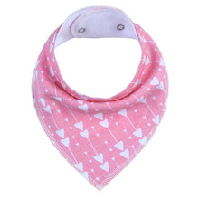 Load image into Gallery viewer, 100% Cotton Triangle Baby Bibs Bandana
