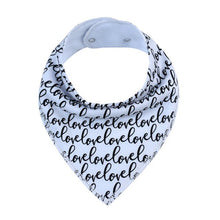 Load image into Gallery viewer, 100% Cotton Triangle Baby Bibs Bandana