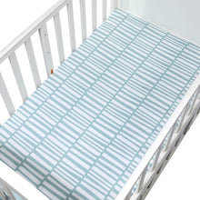 Load image into Gallery viewer, Cute Printed Crib Sheet Set 100% Natural Cotton