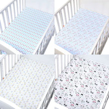 Load image into Gallery viewer, Stretchy Fitted Crib Sheets Portable