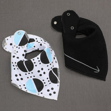 Load image into Gallery viewer, 2Pcs Baby Bibs Towel Newborn Bibs