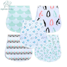 Load image into Gallery viewer, 100% Organic Cotton Bibs Baby Burp Cloths