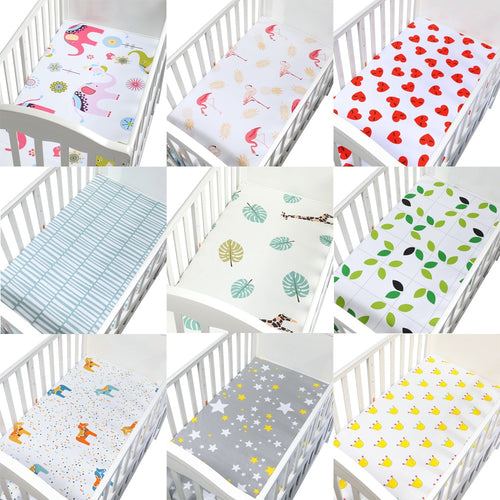 100% Cotton Percale Fitted Portable/Mini Crib Sheet