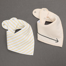 Load image into Gallery viewer, 2Pcs Bandana Drool Bibs