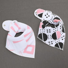 Load image into Gallery viewer, 2Pcs Bandana Drool Bibs