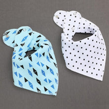 Load image into Gallery viewer, 2Pcs Bandana Drool Bibs
