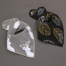 Load image into Gallery viewer, 2Pcs Bandana Drool Bibs