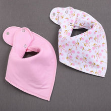 Load image into Gallery viewer, 2Pcs Bandana Drool Bibs