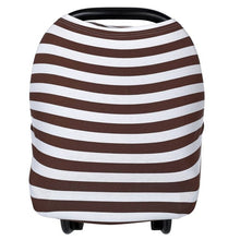 Load image into Gallery viewer, Nursing Breastfeeding Cover Scarf Baby Car Seat Canopy Carseat Covers
