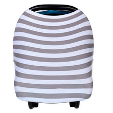 Load image into Gallery viewer, Nursing Breastfeeding Cover Scarf Baby Car Seat Canopy Carseat Covers