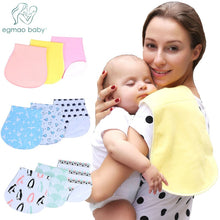 Load image into Gallery viewer, 3-Pack 100% Organic Cotton Baby Bibs