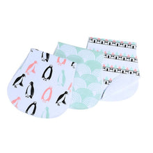 Load image into Gallery viewer, 3-Pack 100% Organic Cotton Baby Bibs
