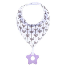 Load image into Gallery viewer, Baby Bandana Drool Bibs and Teething Toys 100% Cotton